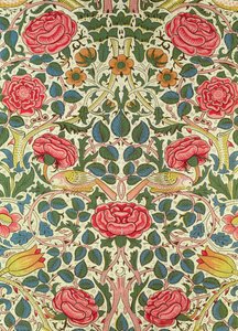 &39;Rose&39;, 1883 (algodão estampado)